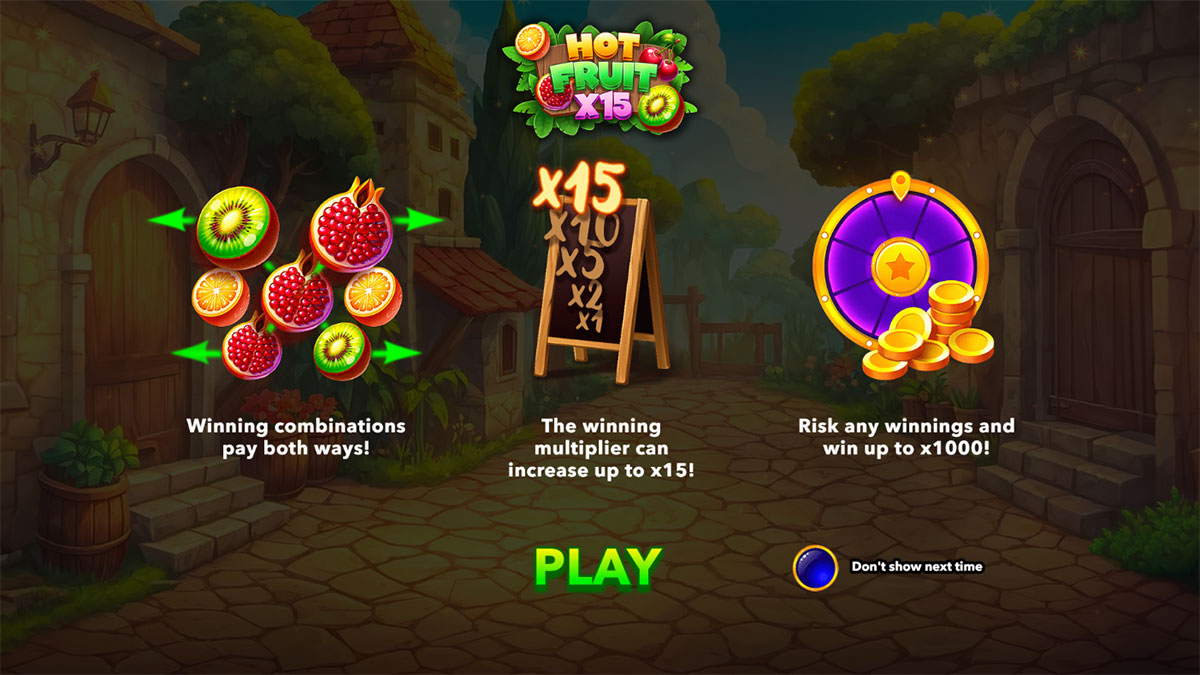 Hot Fruit x15 Hot Fruit x15